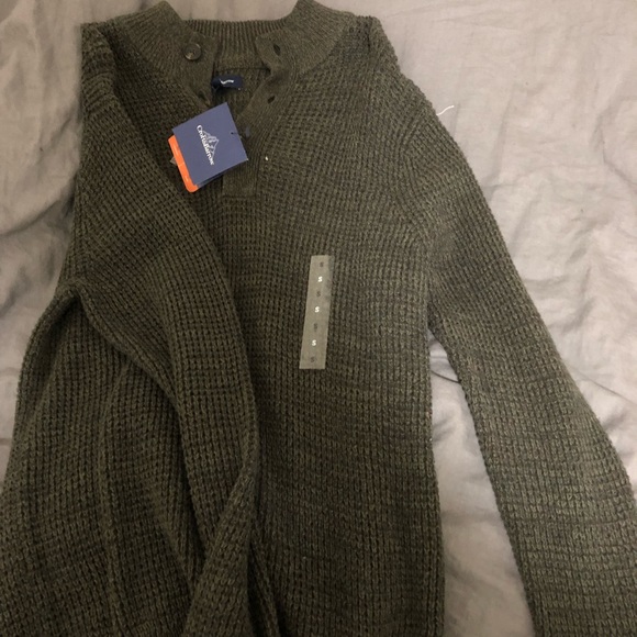 Croft & Barrow Mock Neck Pullover Sweater Mens - Picture 4 of 5